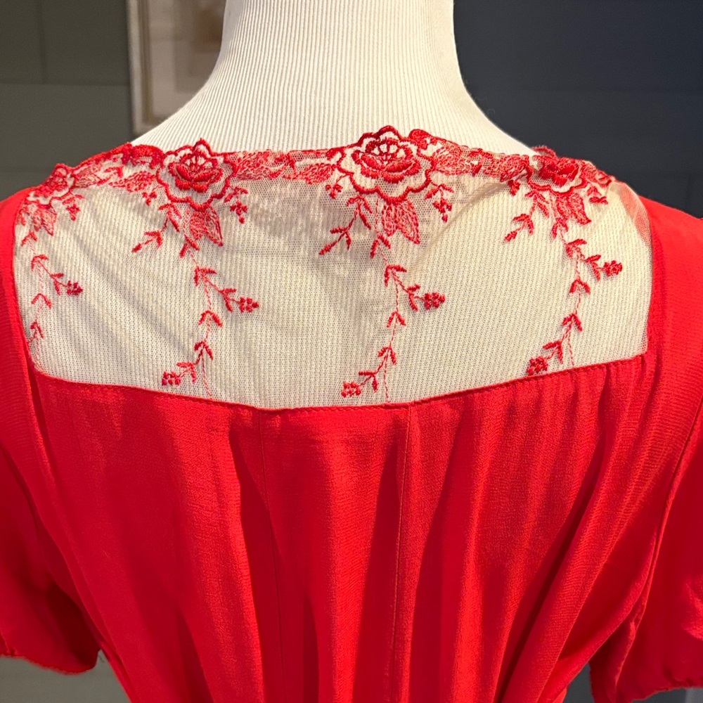 Antoine et Lili Vintage lace trimmed dress - Picture 4 of 8